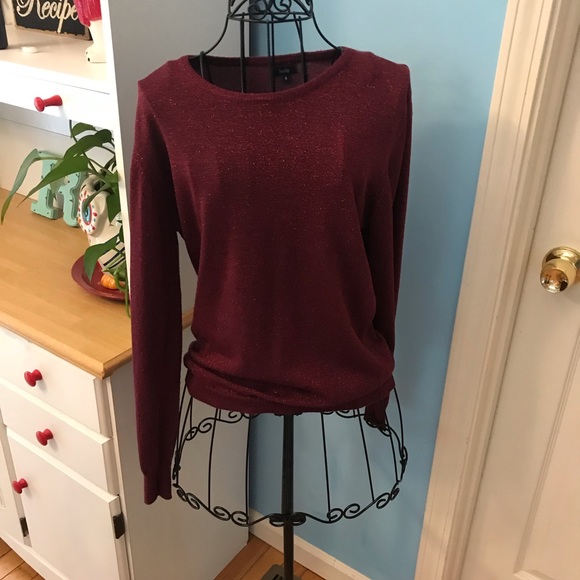 Sparkling Burgundy Wine Sweater - Picture 5 of 8